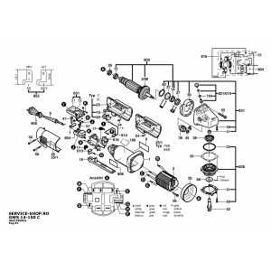 Bosch GWS 14-150 C (0601386903-EU)